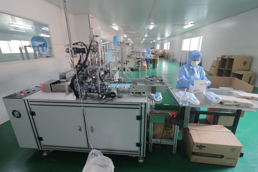 Xinyang Yihe Non-Woven Co., Ltd. สายการผลิตผู้ผลิต