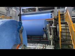 สปันบอนกันน้ำ SMS ผ้าไม่ทอ 320 ซม. ความกว้างป้องกันรังสียูวี