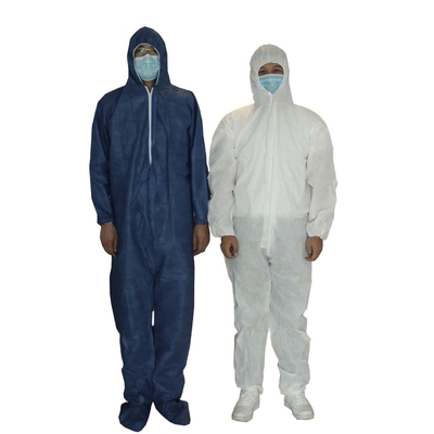 Breathable Disposable Medical Coverall Microporous Protective Clothing