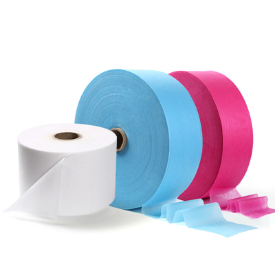 1.6M-Width PP Non Woven Fabric with Eco Friendly Dot in Blue for Medical