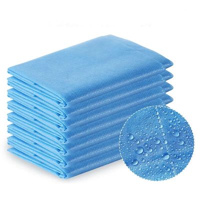 Eco Friendly Disposable Bed Sheet Roll In Soft Breathable PP PE Lamination Fabric