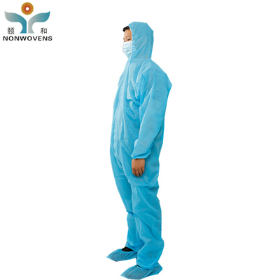 Breathable and Waterproof Disposable Microporous Protective Coveralls