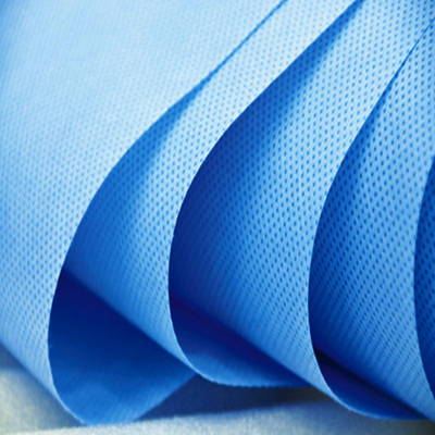 Three Layers SMS Non Woven Fabric 30gsm Fiber Web Spunbond Meltblown